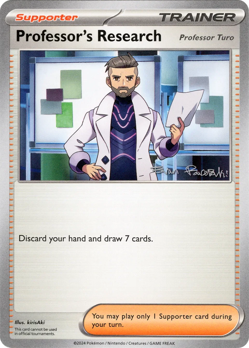 Professor's Research 「WC_DECK_2024_REGIDRAGO_VSTAR No. 012」「EN」